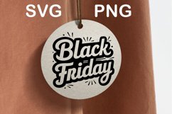 Black friday tag Svg Png Product Image 2