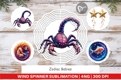 Wind Spinner Zodiac Babies Product Image 1