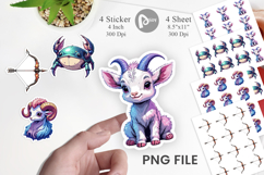 Zodiac Babies Sticker Product Image 1