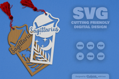 Zodiac Bookmark Laser Cut SVG Product Image 2