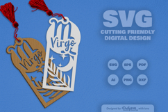 Zodiac Bookmark Laser Cut SVG Product Image 2