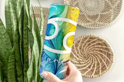 Cancer Tumbler Wrap | Zodiac 20 oz PNG Design | Space d3 Product Image 3