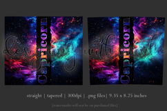Zodiac Tumbler Wrap, Astrology Tumbler Wrap, Space Capricorn Product Image 3