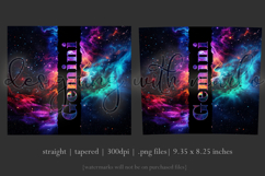 Zodiac Tumbler Wrap, Astrology Tumbler Wrap, Space Gemini Product Image 3