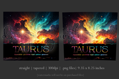 Zodiac Tumbler Wrap, Astrology Tumbler Wrap, Taurus Traits Product Image 3