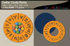 Zodiac candy dome holder Product Image 1