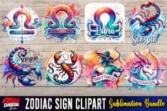 Zodiac Sign Clipart Bundle | zodiac clipart bundle Product Image 7