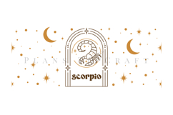 Zodiac glass can wrap SVG featuring celestial and astrology-inspired artwork for Libbey glass cans and tumblers, suitable for Cricut and Silhouette projects with ready-to-use SVG, PNG, EPS, and DXF files.