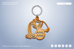 Aquarius Zodiac Sign Keychain SVG Product Image 2
