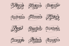 Zodiac motel keychain SVG featuring celestial and astrology-inspired artwork in a retro motel key tag style, suitable for Cricut and Silhouette projects with ready-to-use SVG, PNG, EPS, and DXF files.