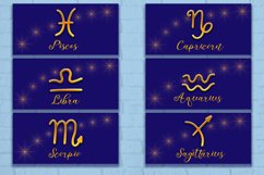Mug sublimation zodiac signs design wrap 15 Oz Product Image 2