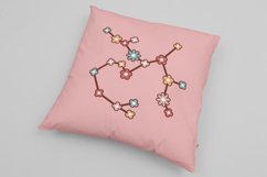 Retro Flower Constellation SVG Bundle,&#039;70s Groovy Zodiac Product Image 9
