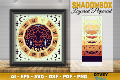 Zodiac 3D Shadowbox Layered Papercut BUNDLES 12 DESIGNS Product Image 3