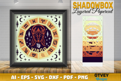 Zodiac 3D Shadowbox Layered Papercut BUNDLES 12 DESIGNS Product Image 8