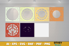 Zodiac 3D Shadowbox Layered Papercut Product Image 3