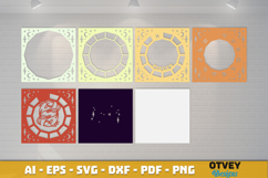 Zodiac 3D Shadowbox Layered Papercut Product Image 2