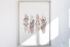 Air Signs Zodiac Sign Brushstroke Clipart Product Image 5
