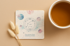 Celestial Zodiac Bundle, zodiac sublimation design bundle Product Image 3