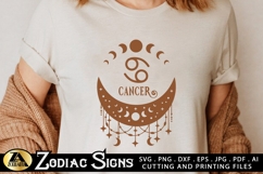 Zodiac Signs SVG Bundle Celestial SVG Astrology Horoscope Product Image 8