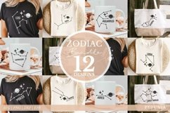 ZODIAC CUT FILES BEING USED AS SHIRTS, MUGS, TOTE BAGS AND BEER CAN GLASS PRINTS