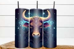 Dark  tumbler wrap is 3d tumbler design with zodiac Taurus, glow in the dark. You can add any inscription.