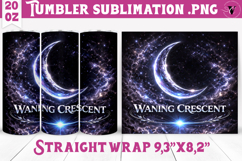 Zodiac Tumbler Sublimation Bundle | Celestial Moon Phase Product Image 18