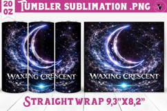 Zodiac Tumbler Sublimation Bundle | Celestial Moon Phase Product Image 11