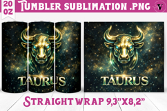 Zodiac Tumbler Sublimation Bundle | Celestial Moon Phase Product Image 4