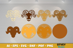 Zodiag Mandala Multilayered Layered Lasercut Product Image 3