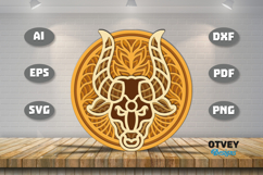 Zodiag Mandala Multilayered Layered Lasercut Product Image 1