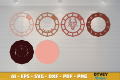 Zodiac 3D Layered Lasercut File Product Image 3
