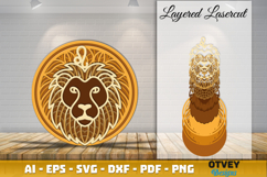 Zodiag Mandala Multilayered Layered Lasercut BUNDLES Product Image 7