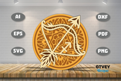 Zodiag Mandala Multilayered Layered Lasercut Product Image 1