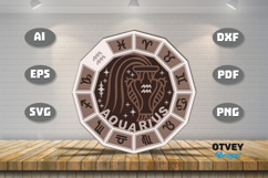 Zodiac 3D Layered Lasercut File Product Image 3