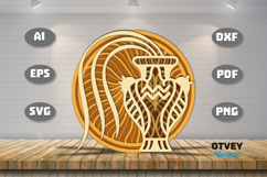 Zodiag Mandala Multilayered Layered Lasercut Product Image 1