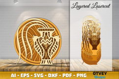 Zodiag Mandala Multilayered Layered Lasercut BUNDLES Product Image 13