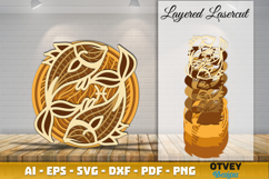 Zodiag Mandala Multilayered Layered Lasercut BUNDLES Product Image 2