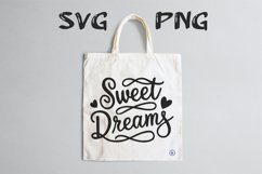 Sweet dreams quote Svg Png Product Image 3