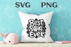 Best son ever quote Svg Png Product Image 3