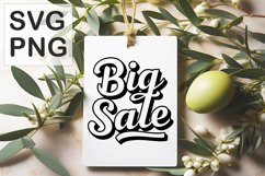 Big sale tag Svg Png Product Image 1