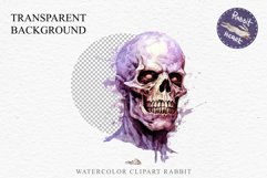 Zombie Bundle Halloween Creepy Clipart PNG Scrapbooking Art Tale Art Image Watercolor Transparent Print illustration sublimation creepy printable digital watercolor Zombie Skeleton Skull, spooky clipart, nursery, Creepy halloween decoration art image