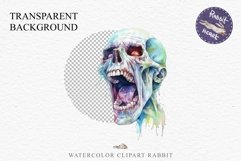 Zombie Bundle Halloween Creepy Clipart PNG Scrapbooking Art Tale Art Image Watercolor Transparent Print illustration sublimation creepy printable digital watercolor Zombie Skeleton Skull, spooky clipart, nursery, Creepy halloween decoration art image