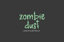 Zombie Dust Font Product Image 1