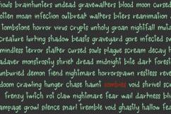 Zombie Dust Font Product Image 4