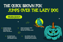 Zombie Feast Horror Dripping Font Product Image 6