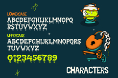 Zombie Feast Horror Dripping Font Product Image 7