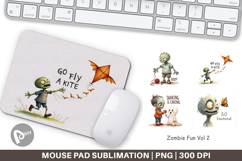 Zombie Fun Mouse Pad Product Image 1