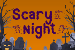 Zombie Graveyard - A Halloween Font Product Image 2