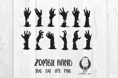 Zombie hand silhouette Product Image 1