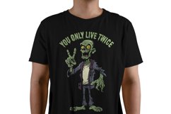 Zombie T-Shirt Design Available in SVG PNG EPS AI CDR